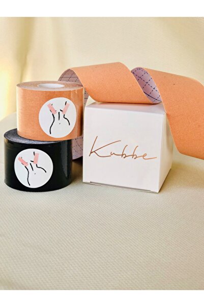 kubbe Pachet de 2 bandă stabilizatoare și modelatoare pentru ridicarea sânilor - negru și culoarea pielii -