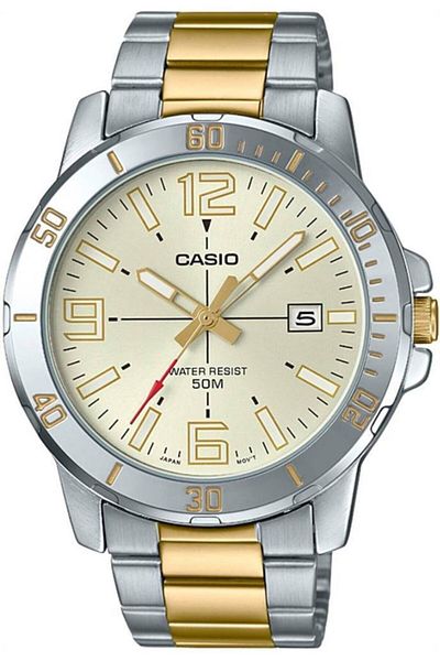 Casio Men's Wristwatch MTP-VD01SG-9BVUDF