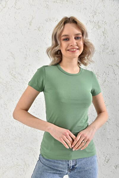 SPROUT fresh O Neck Short Sleeve T-Shirt