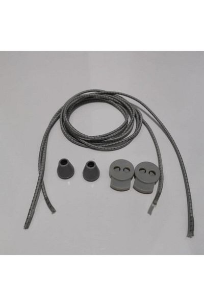 LUCKY Gray Elastic Smart Laces And Dotted Pocket Kerata