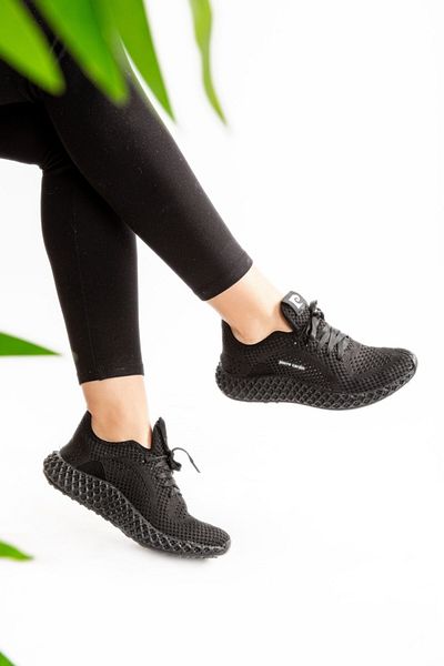 Pierre Cardin Pantofi sport pentru femei Tricotage Comfort - negri, model nr: Pc-30680, Smodelix 850662