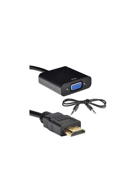 Concord HDMI إلى VGA + محول الصوت C-554