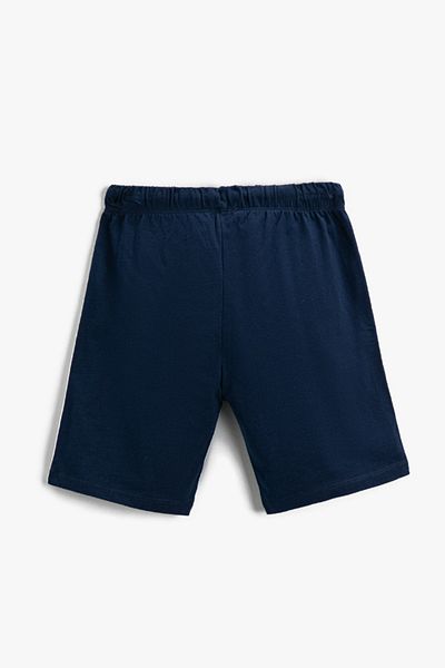 Koton Marineblaue Shorts und Bermudas für Jungen 2SKB40065TK