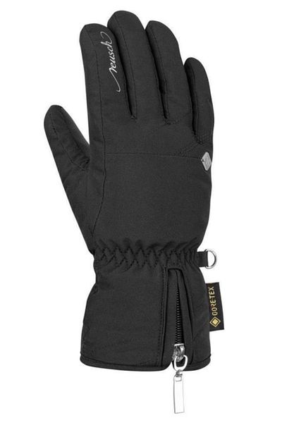 Reusch قفازات التزلج النسائية Selina Goretex باللون الأسود