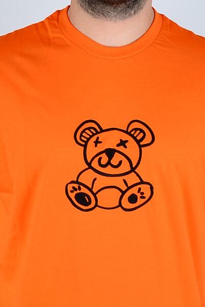 LaykMayk Layk Mayk Ведмедик Вишивка Тканина Товста футболка Relaxed Fit - Lykmyk2