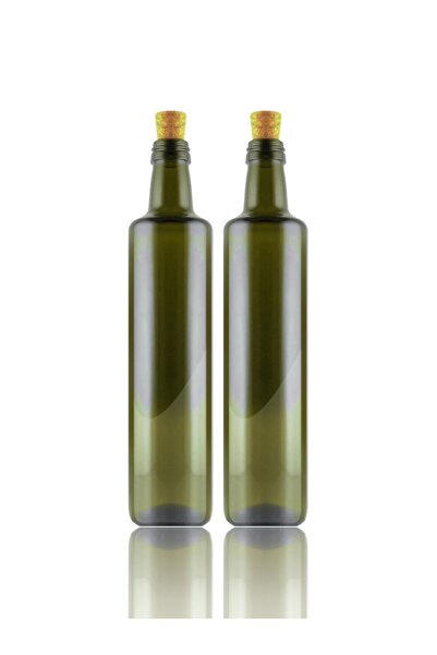 Paşabahçe 500 Cc Mantar Tıpalı Dorika Cam Yağlık Sirkelik Takımı