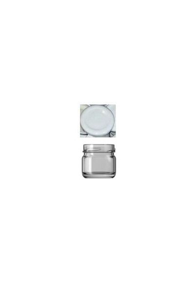 Paşabahçe Glass Jar 29 Cc White Lid 6 Sample Holders