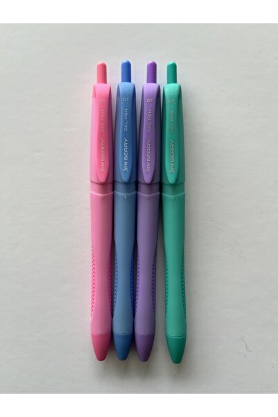 Serve Berry Jel Kalem Seti Pastel 4'lü