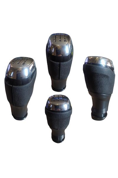 ZETOTO Renault Clio 4 Gear Shift Knob and Gaiter Black Lower Framed Set
