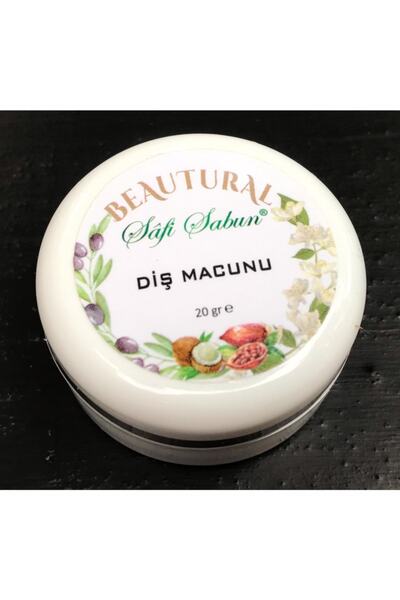 Beautural Safi Sabun Doğal Diş Macunu-florürsüz-yenilebilir Içerikli-20gr