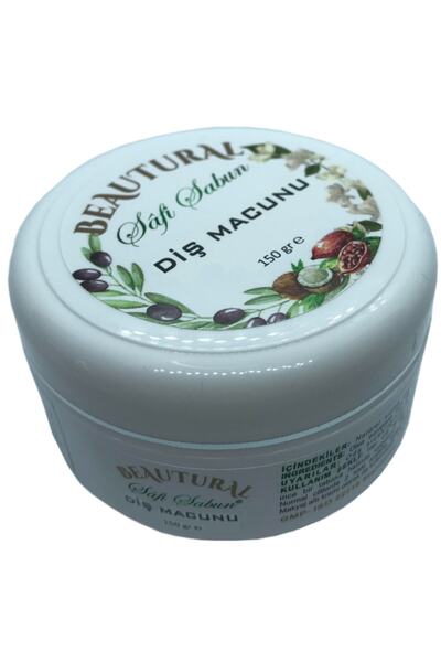 Beautural Safi Sabun Doğal Diş Macunu-florürsüz-yenilebilir Içerikli-150gr