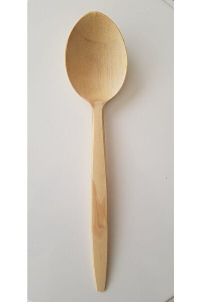 Go Aksesuar 22 Cm Cilalı Kaşık, Tahta Kaşık