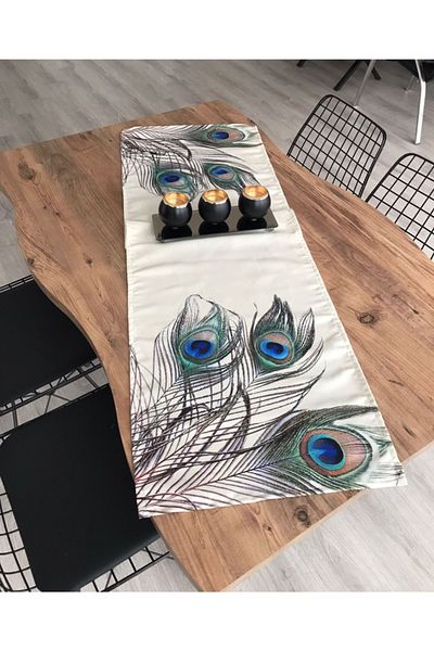 KIRLENTİM E172b Κρεμ δάπεδο Peacock Runner