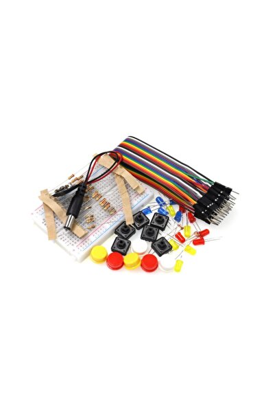 ROBİZ Elektronik Başlangıç Seti Arduino Starter Kit Breadboard Led