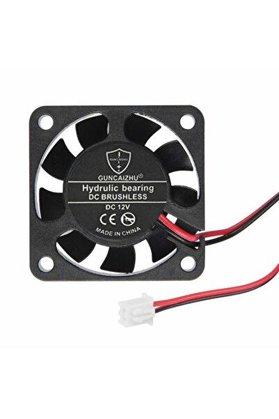 Genel Markalar DC 12V FAN 40x40mm DC 12V 0.1A 6200 Rpm 4x4cm Soğutucu Kuluçka Ekran Kartı Cooler Peltier Printer