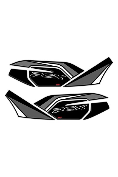 GP KOMPOZİT Honda Pcx 125 2021-2022 Uyumlu Yan Alt Ayak Pad Gri