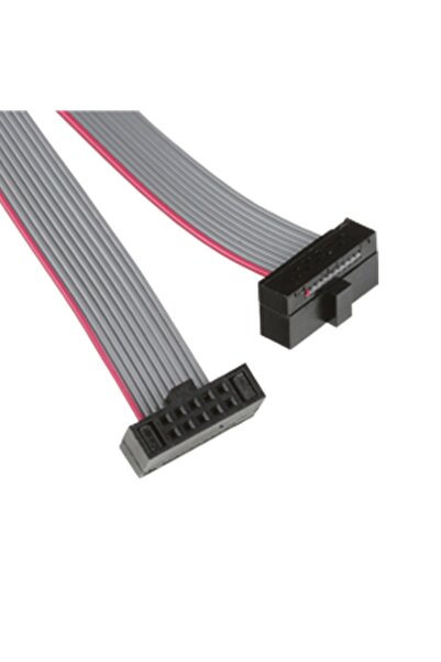 ROBİZ 1.27mm Pitch 15cm 150mm 10 Pin Idc Flat Ribbon Kablo Programlama Data D...