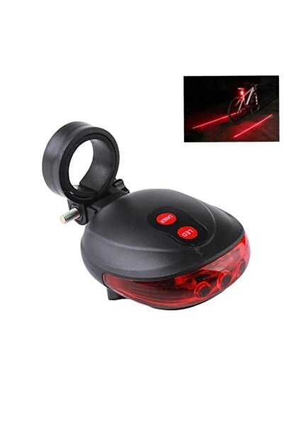 Genel Markalar Bisiklet Lambası Lazer Şeritli Güvenlik Arka Stop Lamba Led Işık Lazer