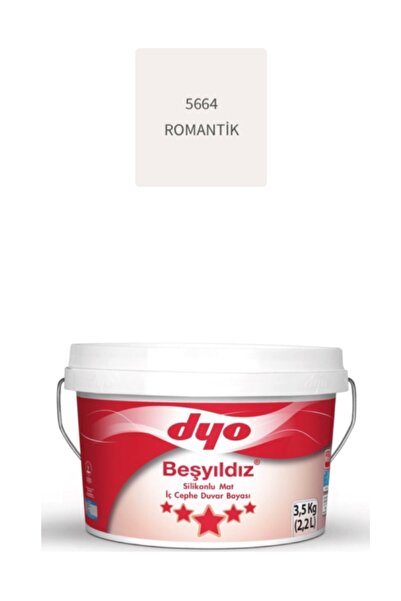 Dyo Beşyıldız Silikonlu Mat İç Cephe Duvar Boyası