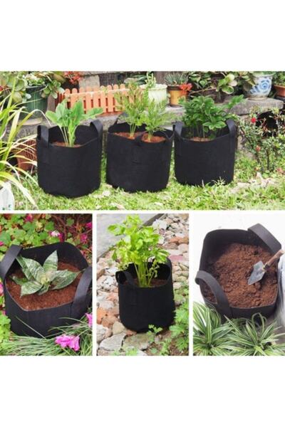 GrowsFamily Kumaş Saksı 57 Litre