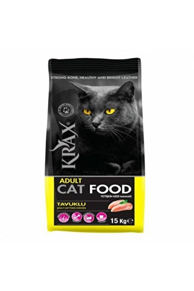 Krax Tavuklu Yetişkin Kedi Maması 15 kg