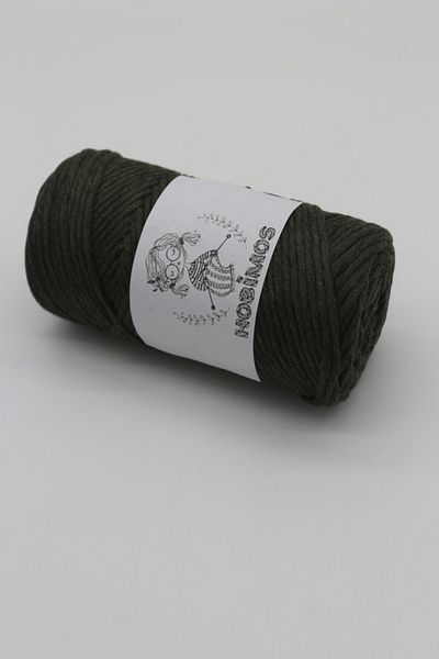 Hobimos Πολυτελές βαμβακερό νήμα 3mm Single Twist 100% βαμβάκι με δυνατότητα ραφής μακραμέ 250 γραμμάρια