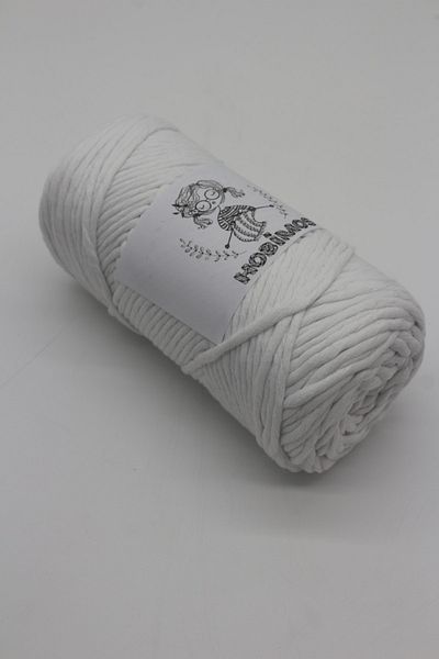 Hobimos Πολυτελές βαμβακερό νήμα 3mm Single Twist 100% βαμβάκι με δυνατότητα ραφής μακραμέ 250 γραμμάρια
