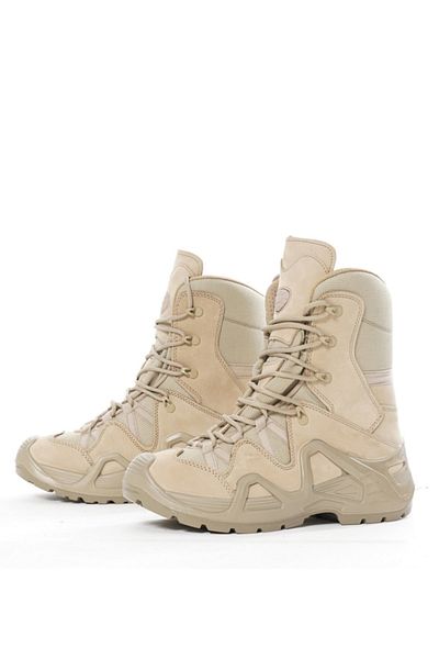 Vogel 1490 Model Waterproof Nubuck Δερμάτινες Μπεζ Μπότες - Χωρίς φερμουάρ