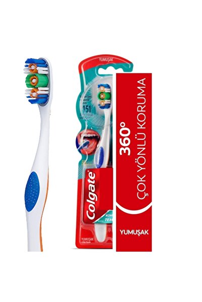 Colgate 360 Komple Ağız Temizliği Diş Fırçası Yumuşak