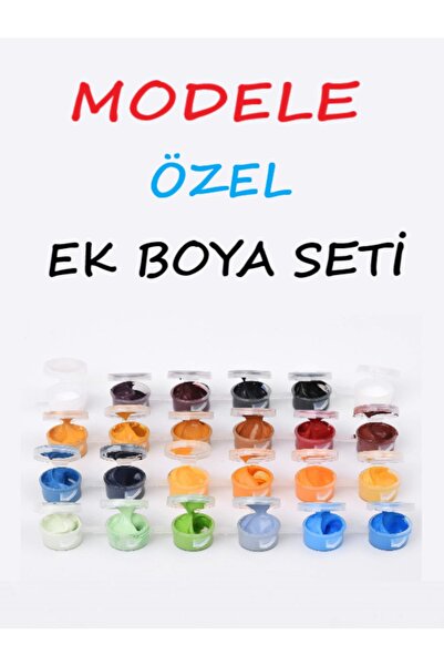 CNS HOBBY TUVAL Sayılarla Boyama Ek Ve Yedek Boya Seti