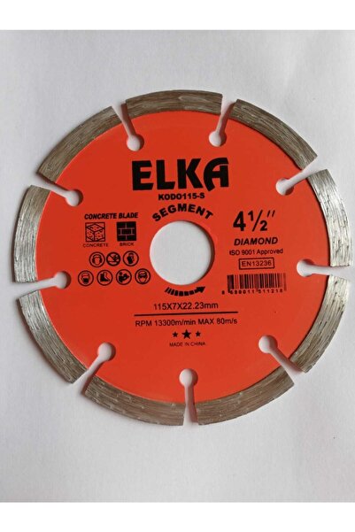 ELKA 115 Mm Granit Mermer Fayans Turbo Kesici