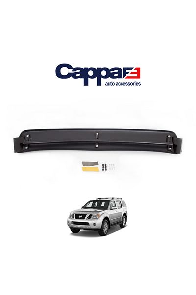 Cappafe Nissan Pathfinder 2005-2014 Front Window Sunshade - Visor Visor Hat Acrylic (ABS) Piano Black