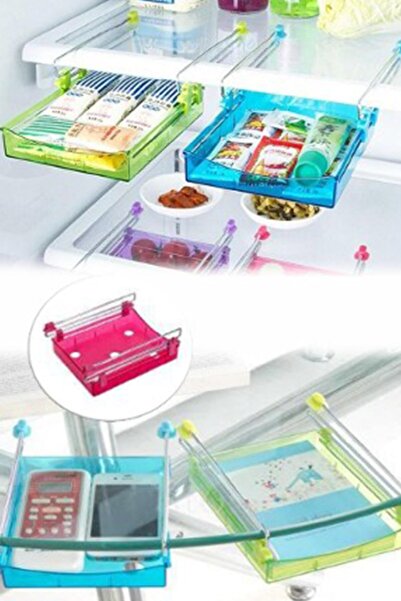 Kenpool رف ديكور متعدد الأغراض للثلاجة تحت الطاولة رف مطبخ محمول 15 سم