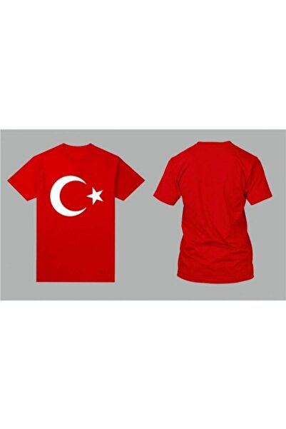MEVLANAGİYİM Unisex Παιδικό μπλουζάκι με τουρκική σημαία Παιδικό μπλουζάκι με...