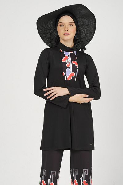 ALFASA Hijab Swimsuit '' Waterproof, Non-Stick to the Body'' Danio