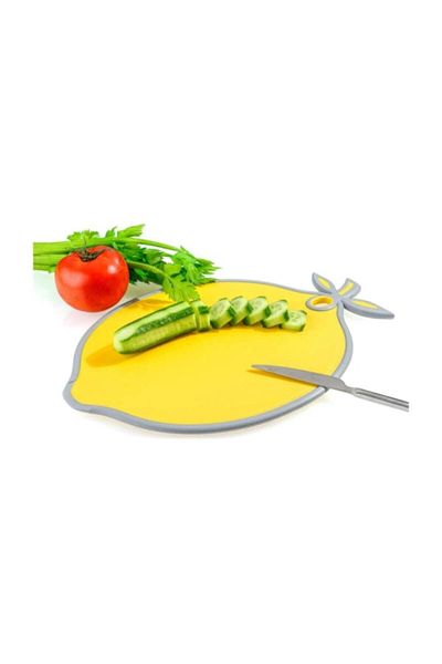 Titiz Lemon Non-Slip Cutting Board