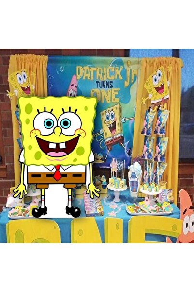 Partioutlet Sünger Bob Masa Üstü Ayaklı Pano