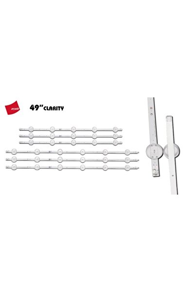 Class Arçelik Beko A49l8860, B49l8900 ,49l8960, 49gcu7800, A49l8900 Led Bar Takımı Uyumlu