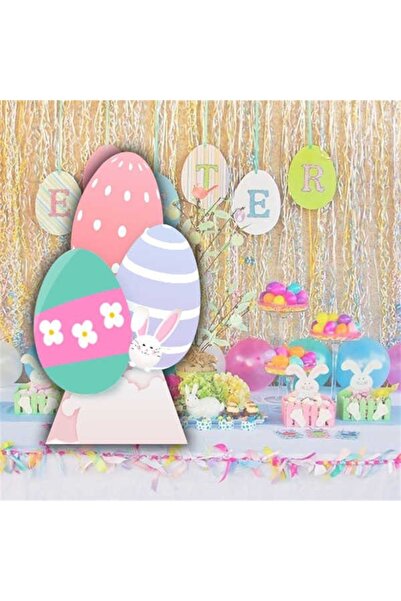 Partioutlet Paskalya Masa Üstü Ayaklı Pano