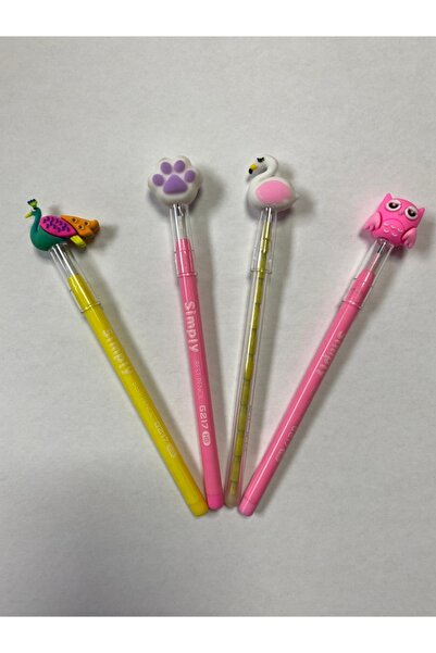 Esmay Yumurtlayan Kalem Seti 4 Adet Kız Model (3)