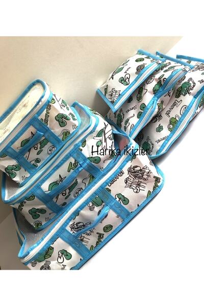 Harika ikizler Baby Care Bag Organizer / Suitcase Organizer 2 Set