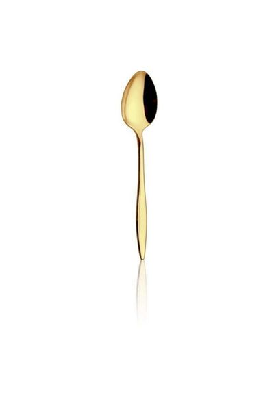 BRONDOFF Carmen Titanium Gold 6 Pieces Dinner Spoons 6 Pieces Dinner Forks
