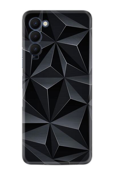 TECNO Camon 18p Kılıf Silikon Desen Özel Seri Prizmalar 1782