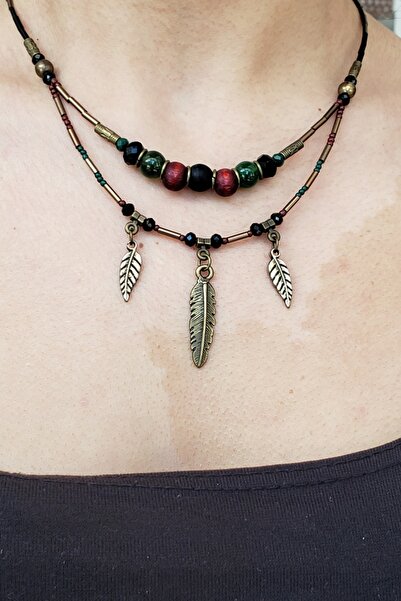 etniko Özel Tasarım Etnik Kadın Kolye