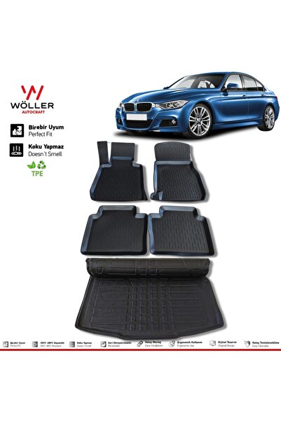 wöller Bmw F30 Paspas Bagaj Havuzu 3 Serisi 2012 2019 Arası 3d Ultraflex Set