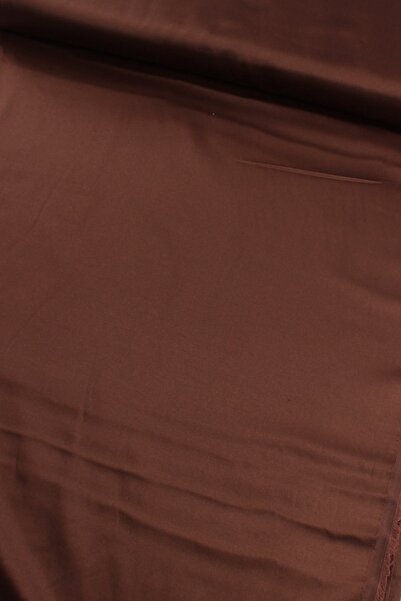 AKELLA Kahve Mat Pamuk Saten Kumaş