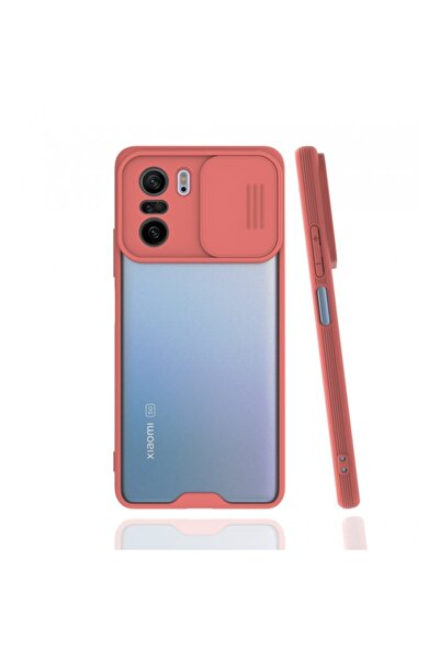Fibaks Xiaomi Redmi 10 2022 Kılıf Kamera Korumalı Ultra Ince Buzlu Mat Renkli Parfe Silikon Kapak