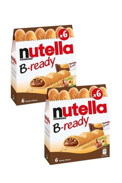 Nutella Bready 132 Gr X 2 Waffle Arası Çikolata