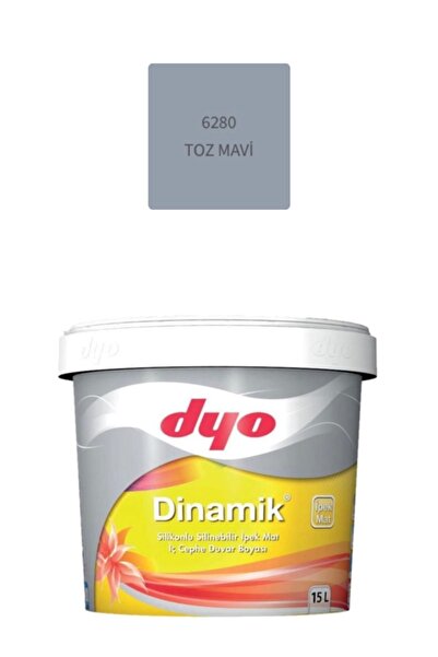 Dyo Dinamik Silikonlu Silinebilir Ipek Mat Iç Cephe Duvar Boyası 15 Lt