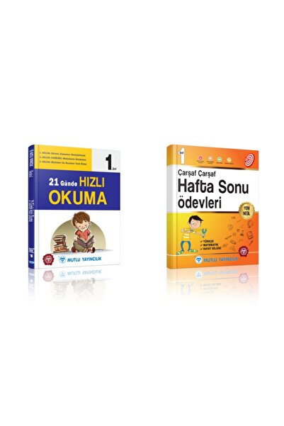 Mutlu Yayıncılık 21 Günde Hızlı Okuma ( Yeni Ürün !! )+çarşaf Çarşaf Hafta So...